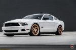 Ford Mustang on Vossen Wheels (LC-104T) 2017 года